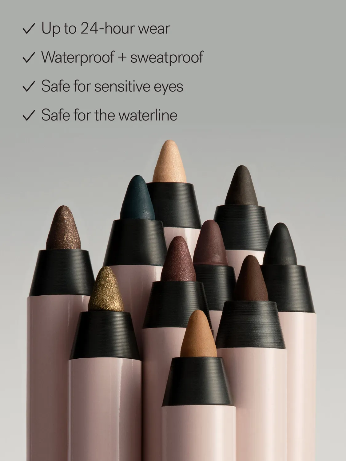 Ilia Thru Line Eye Essentials kit eyeliner + pinceau