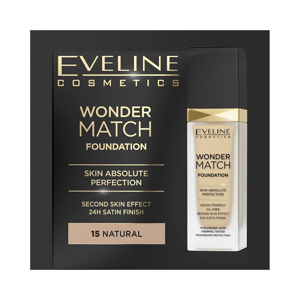 Eveline Wonder Match fond de teint satiné mini 1,5 ml