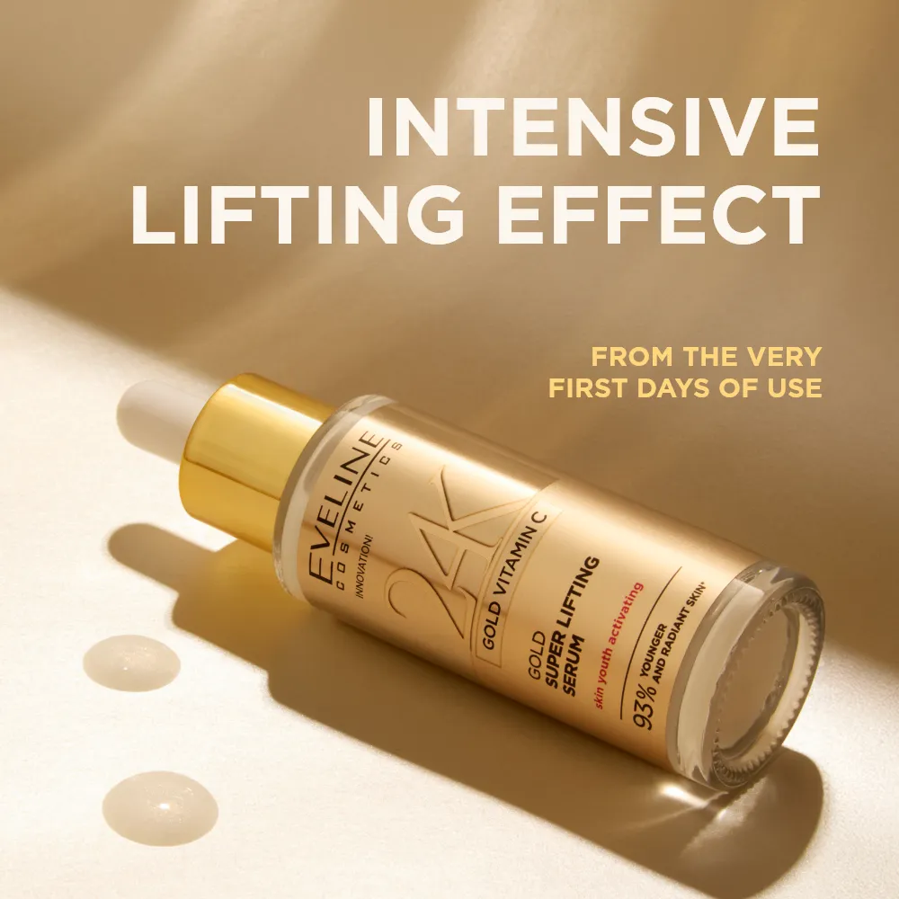Eveline 24K Gold Vitamin C sérum visage super lifting or