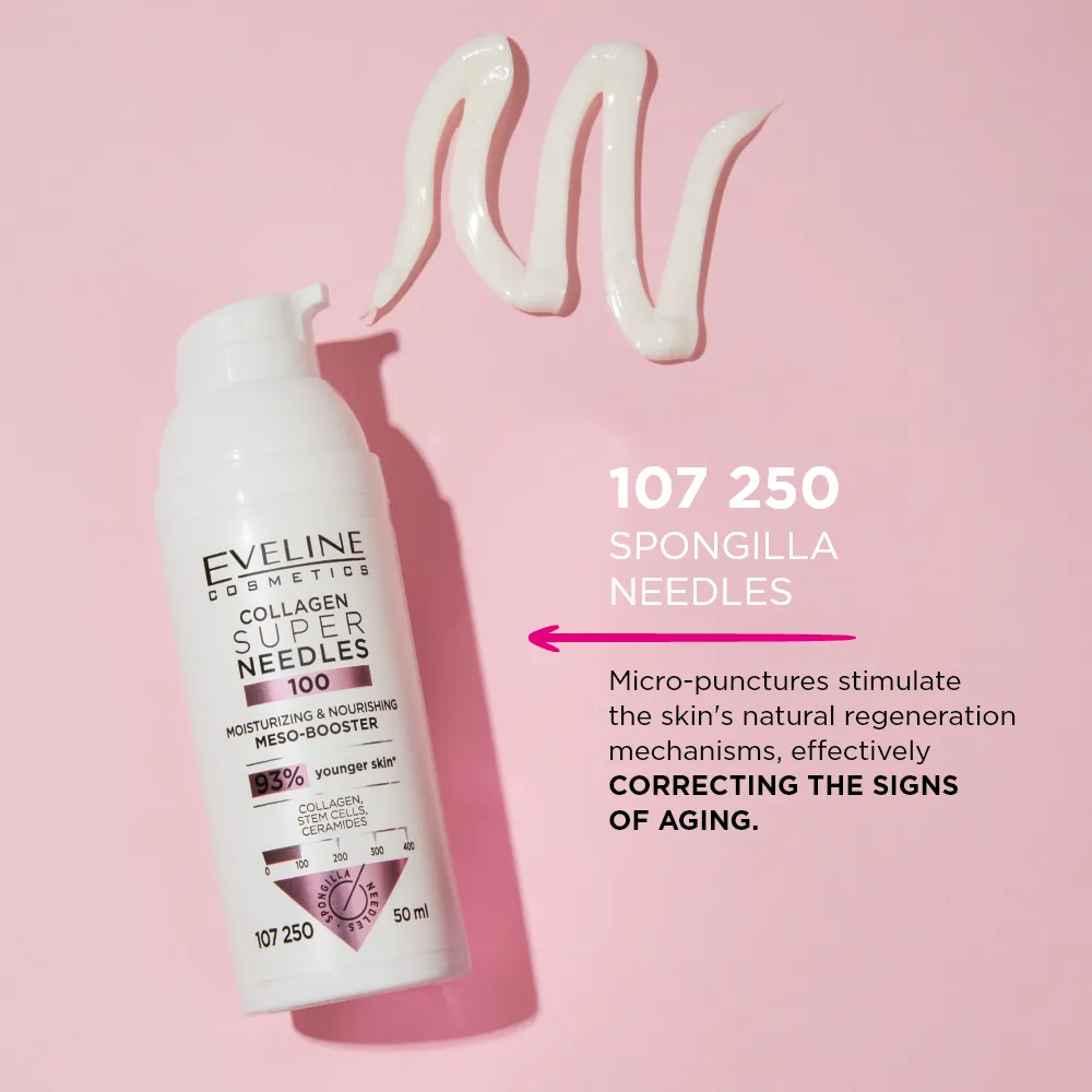 Eveline Super Needles Collagen 100 Crème Visage Régénérante