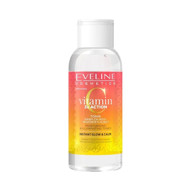 Eveline Vitamin C 3x Action tonique visage 100 ml éclat