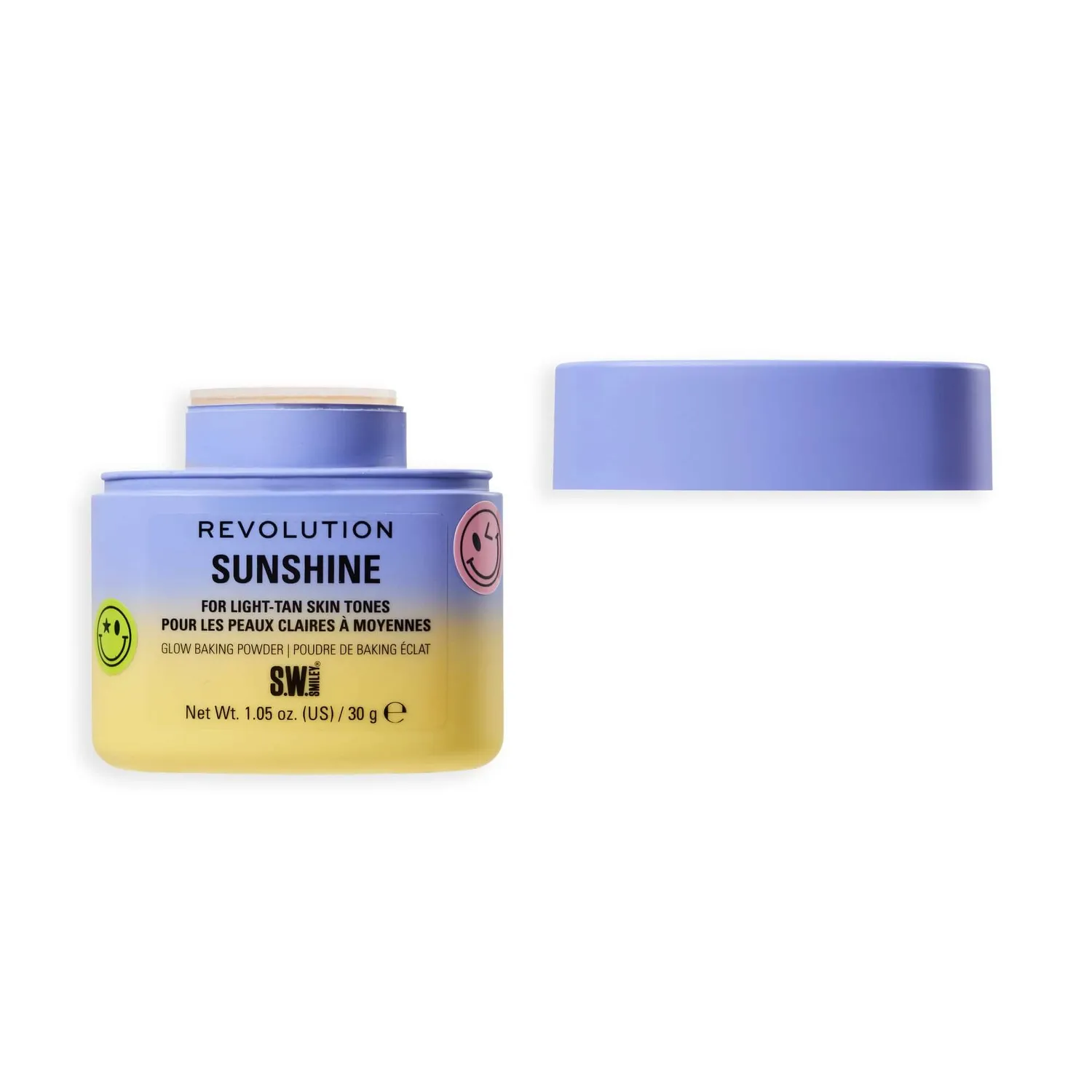 Revolution Smiley Sunshine Baking Powder poudre éclat banane