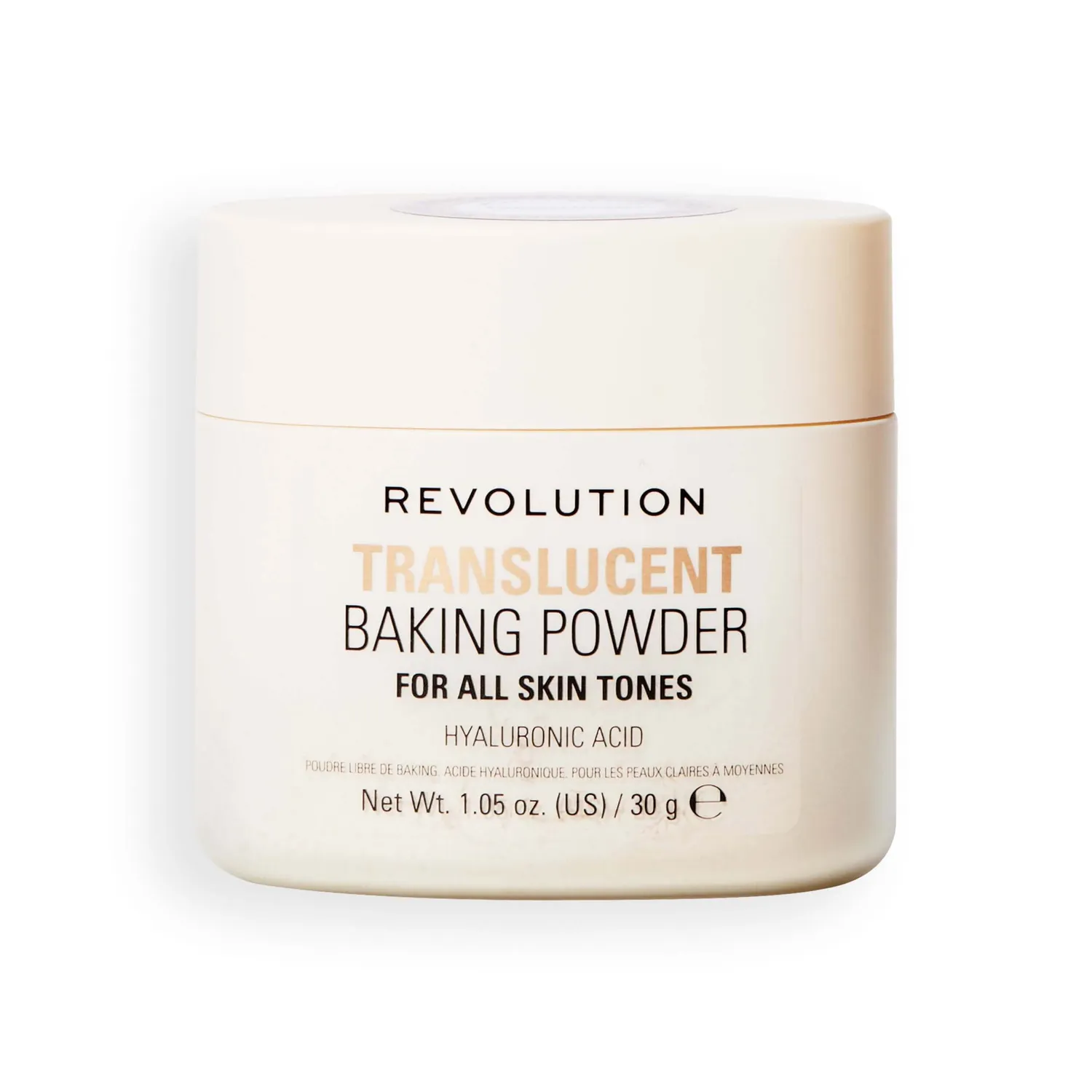 Revolution Loose Baking Powder poudre libre Translucent mat