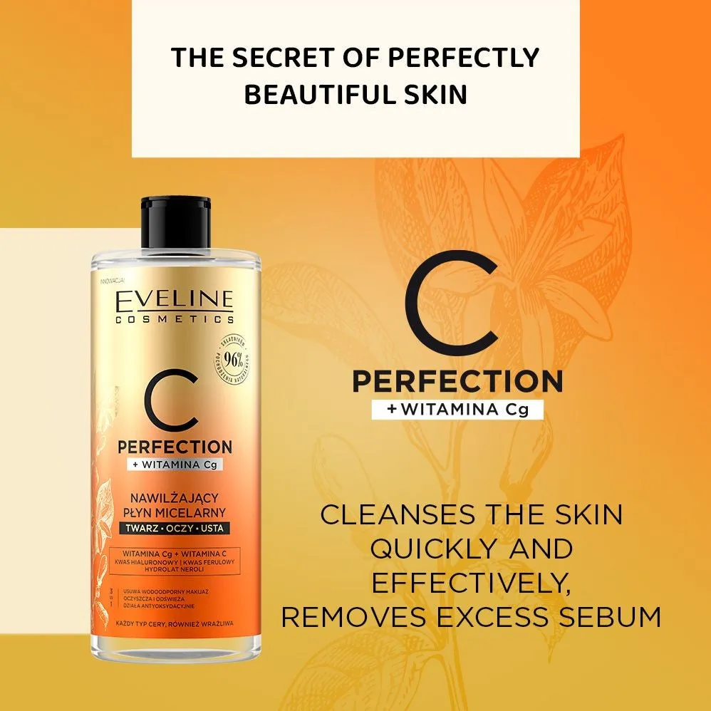 Eveline C-Perfection eau micellaire hydratante vitamine C