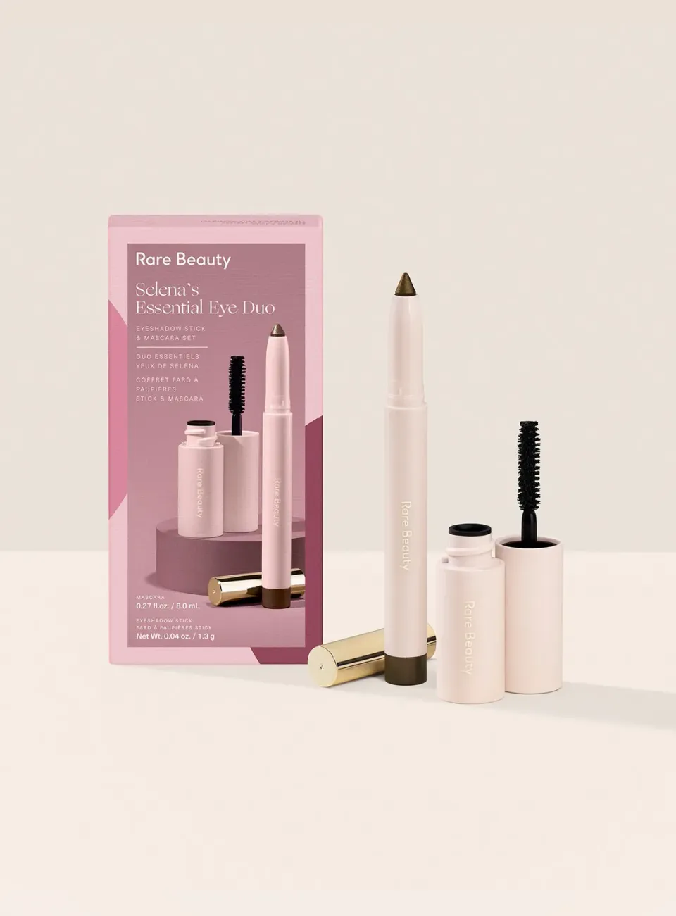 Rare Beauty Selena Essential Eye Duo coffret regard olive doré