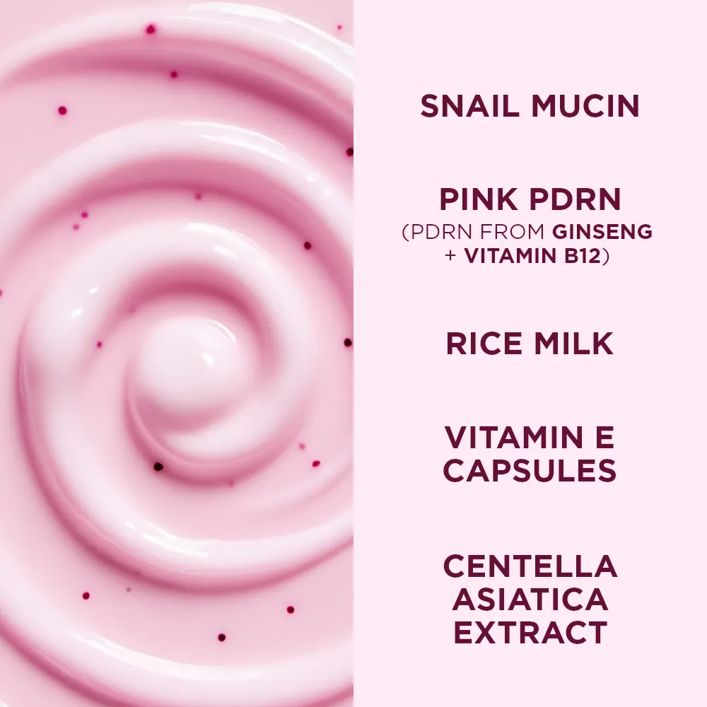 Eveline Cosmetics Pink Snail Vita Capsule crème visage escargot