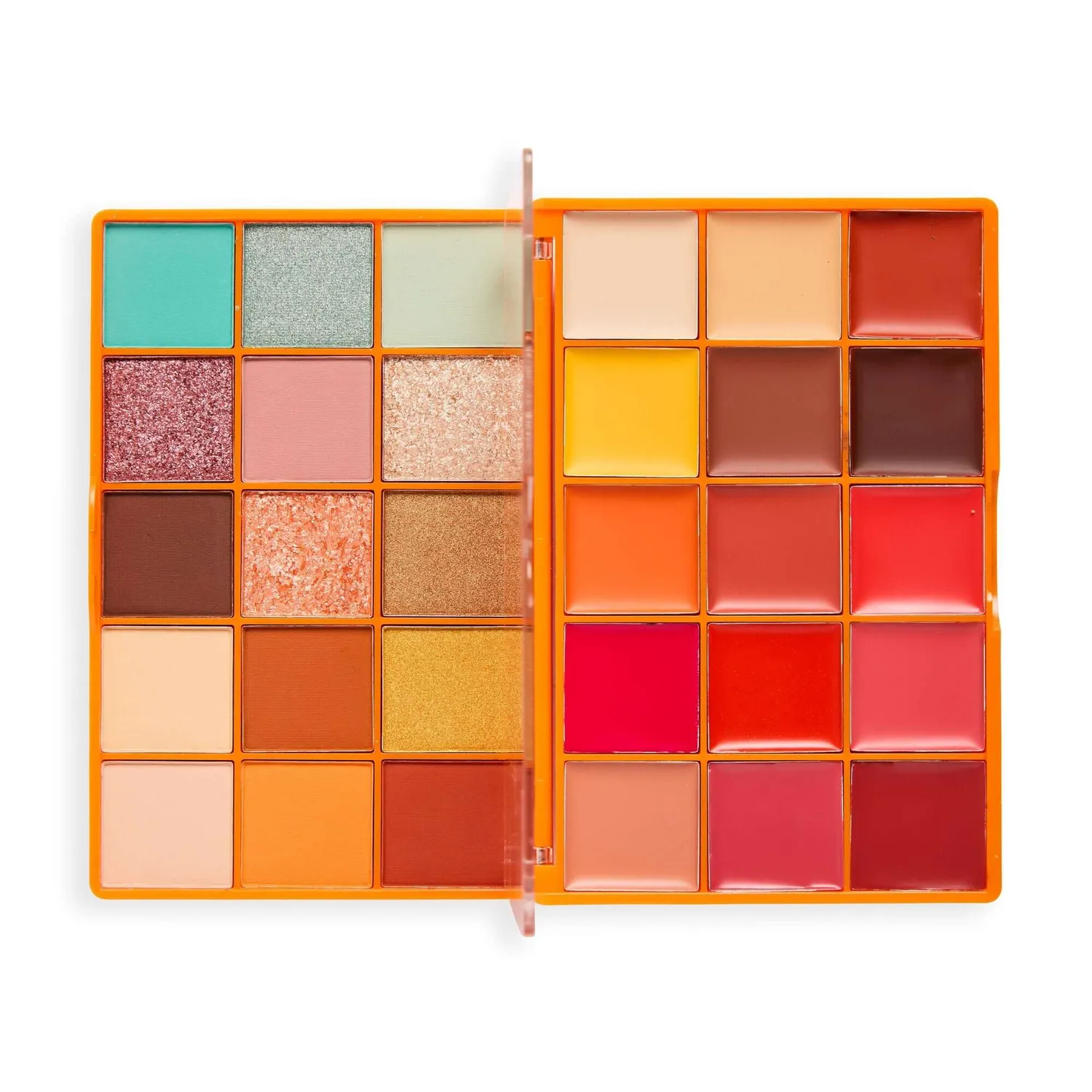 Revolution Everything Amalfi Glow palette visage yeux lèvres