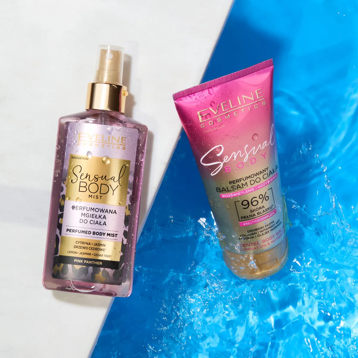 Eveline Pink Panther coffret corps lotion spray vanille coco