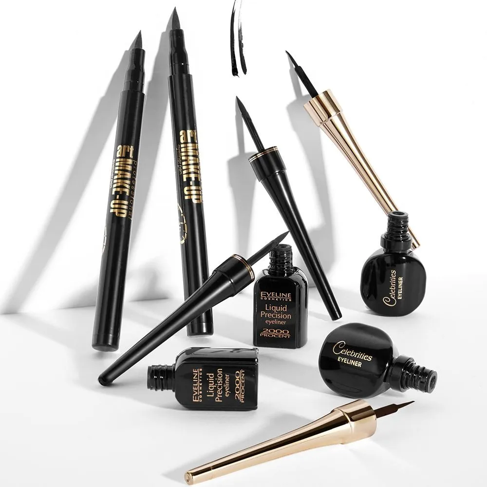 Eveline Celebrities eyeliner liquide noir ultra-précis
