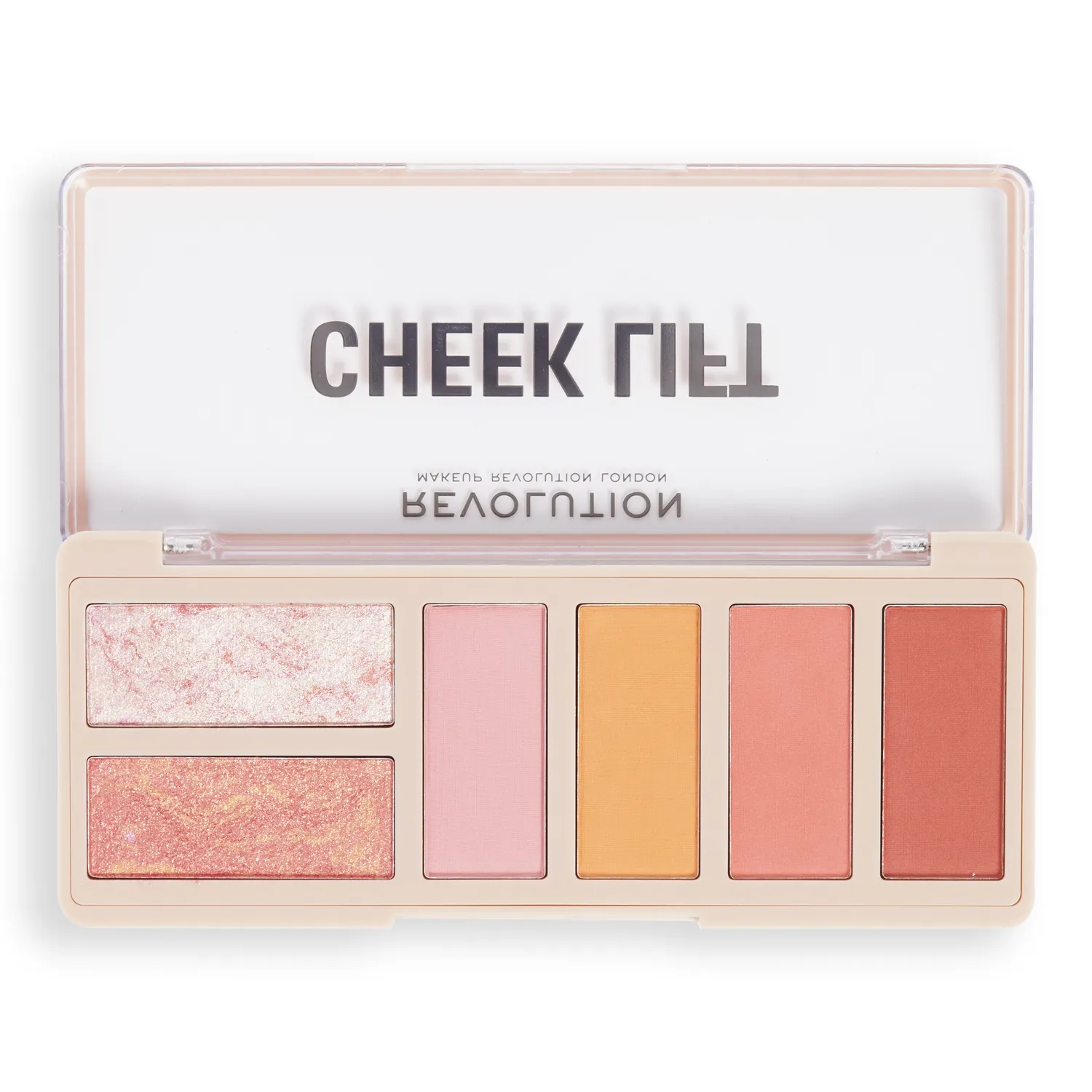 Revolution Cheek Lift Pink Energy palette blush effet lift