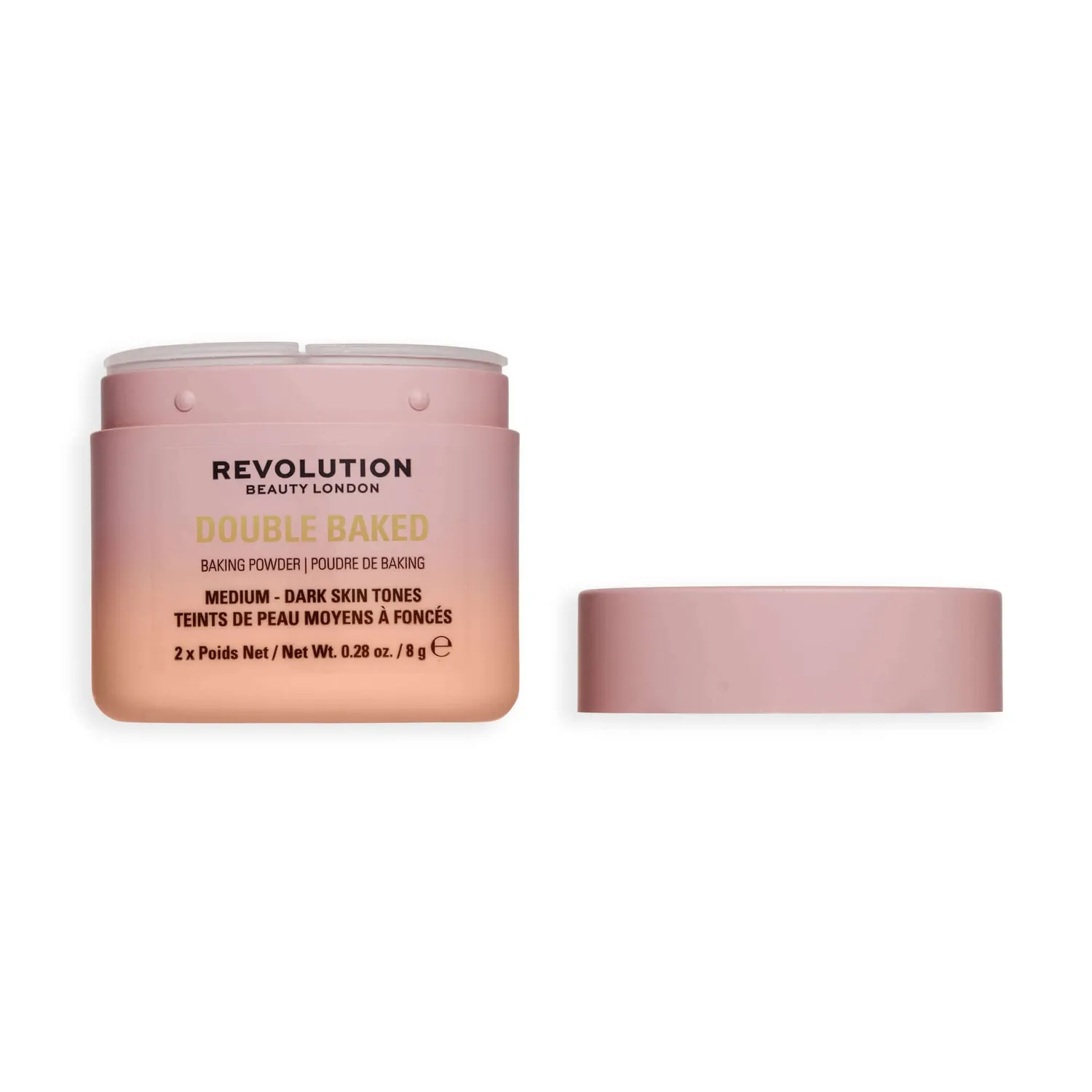 Revolution Double Baked poudre libre matifiante 2 teintes