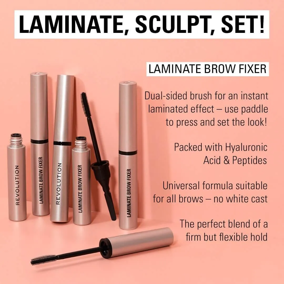 Revolution Laminate Brow Fixer gel sourcils laminé