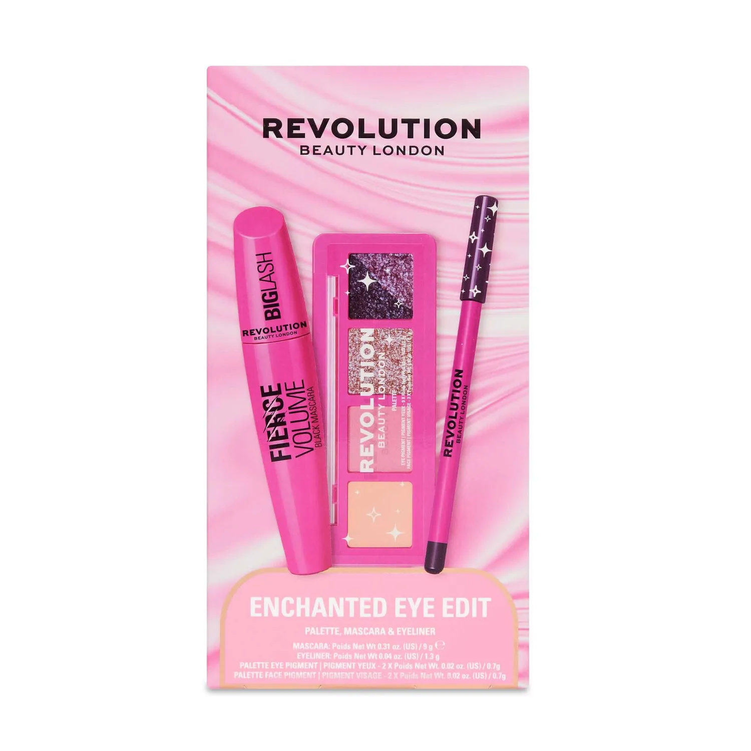 Revolution The Enchanted Eye Edit coffret yeux 3 pièces nude