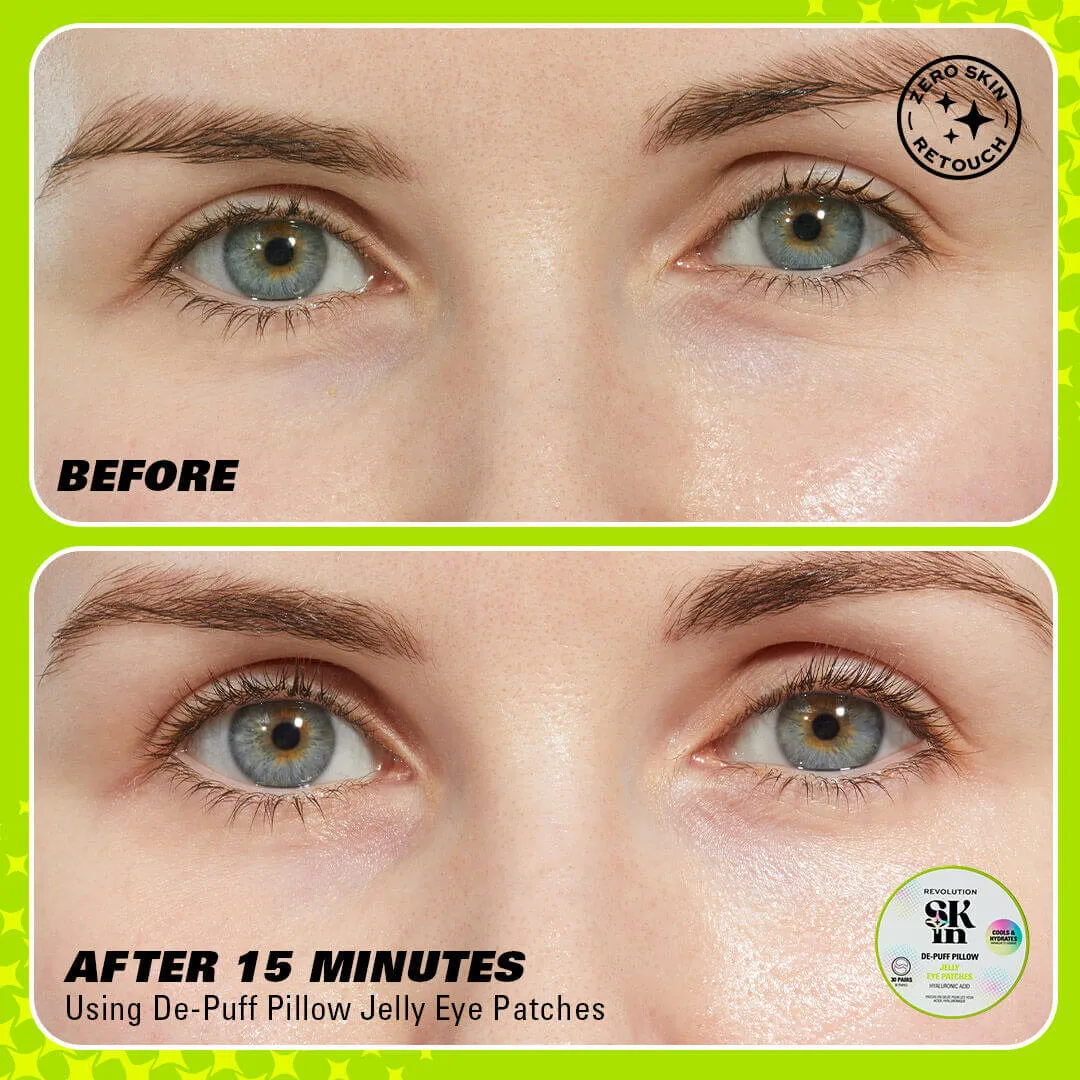 Revolution Skincare Gold Eye patchs yeux hydrogel or hydratant