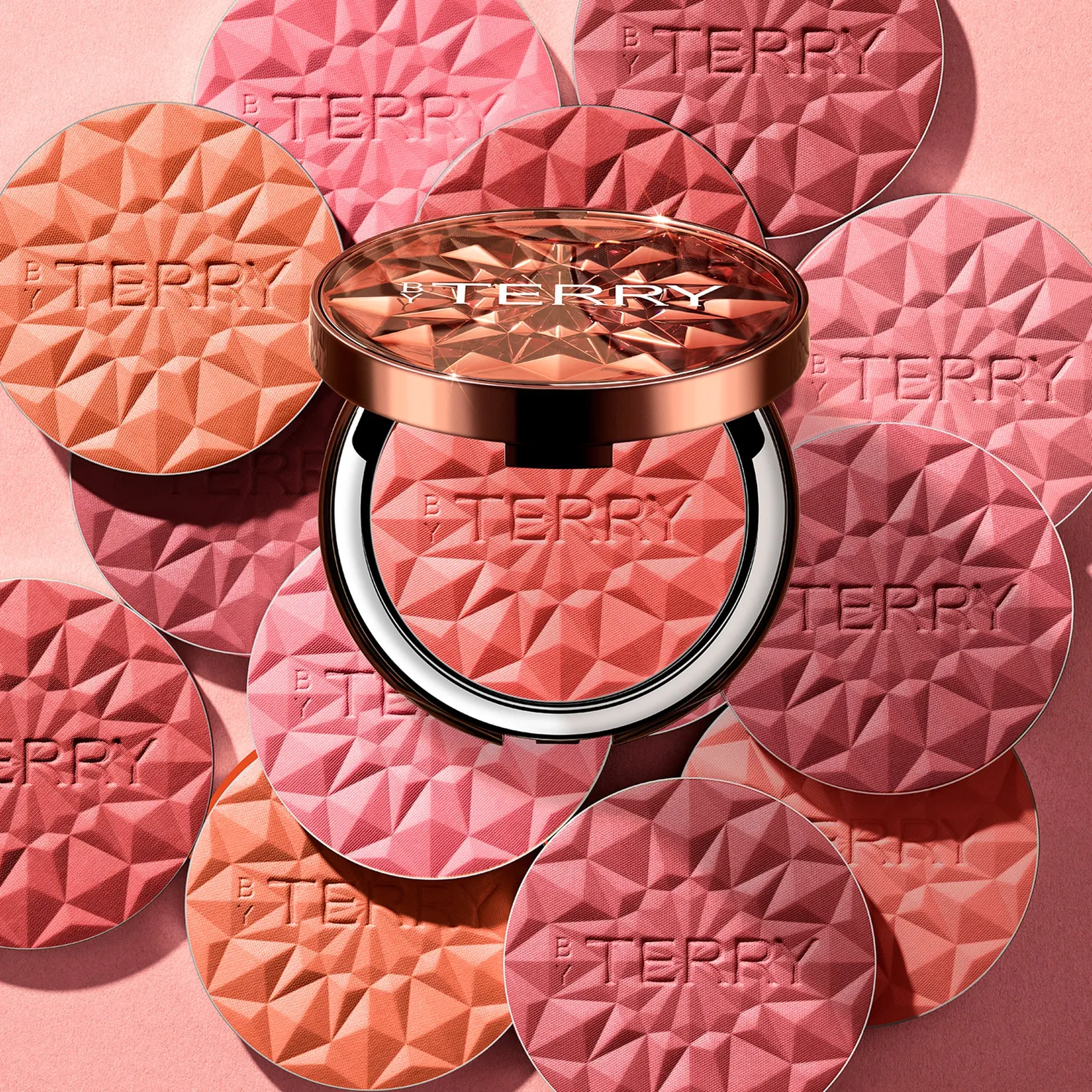 By Terry Tea to Tan coffret poudre blush soleil kabuki