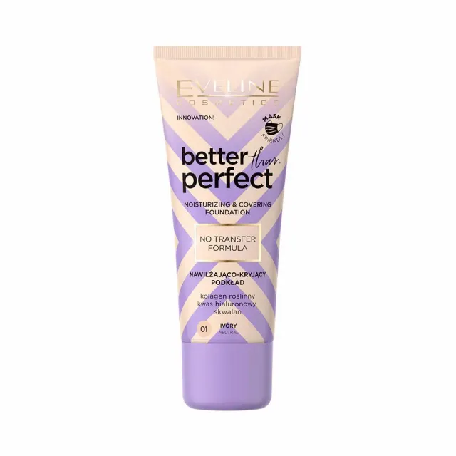 Eveline Better Than Perfect fond de teint hydratant éclat naturel