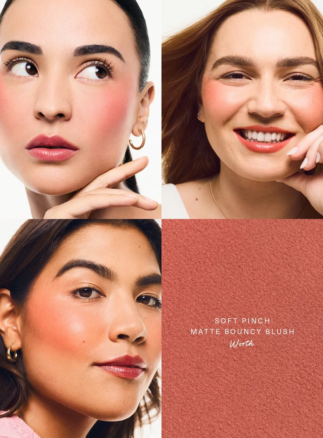 Rare Beauty Soft Pinch Matte Bouncy Blush Mini Hope fini mat