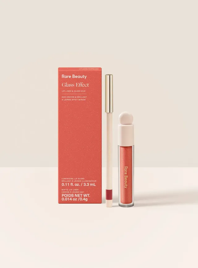 Rare Beauty Glass Effect duo crayon gloss lèvres Revive