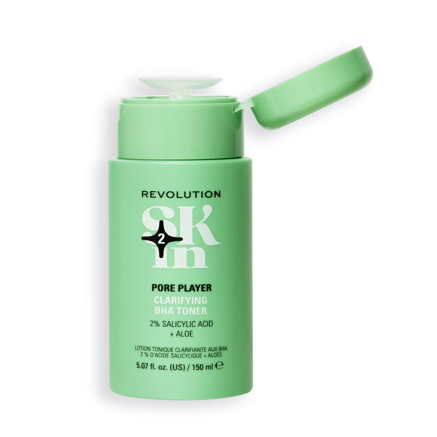 Revolution Skin Pore Player lotion tonique 2% acide salicylique peau grasse