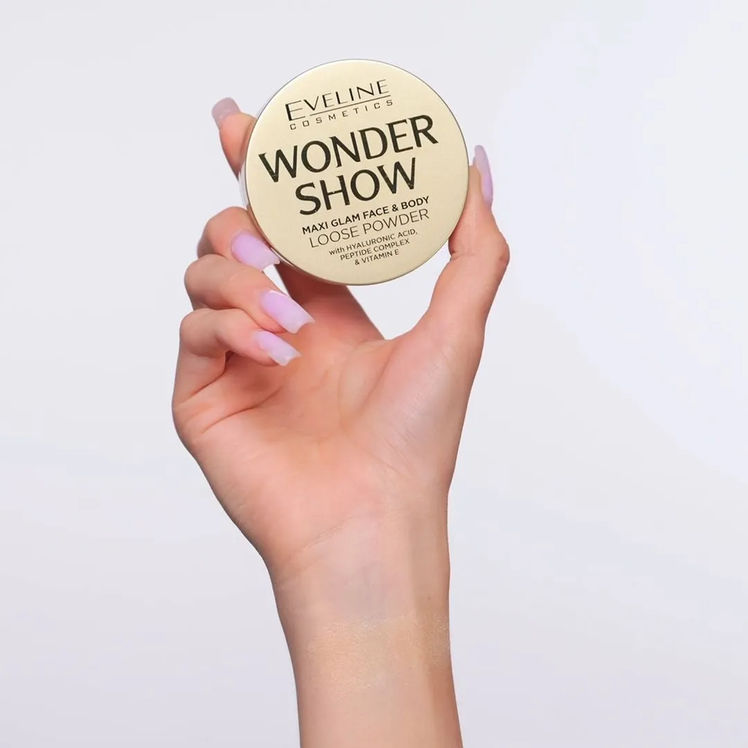 Eveline Wonder Show Maxi Glam poudre libre éclat visage corps