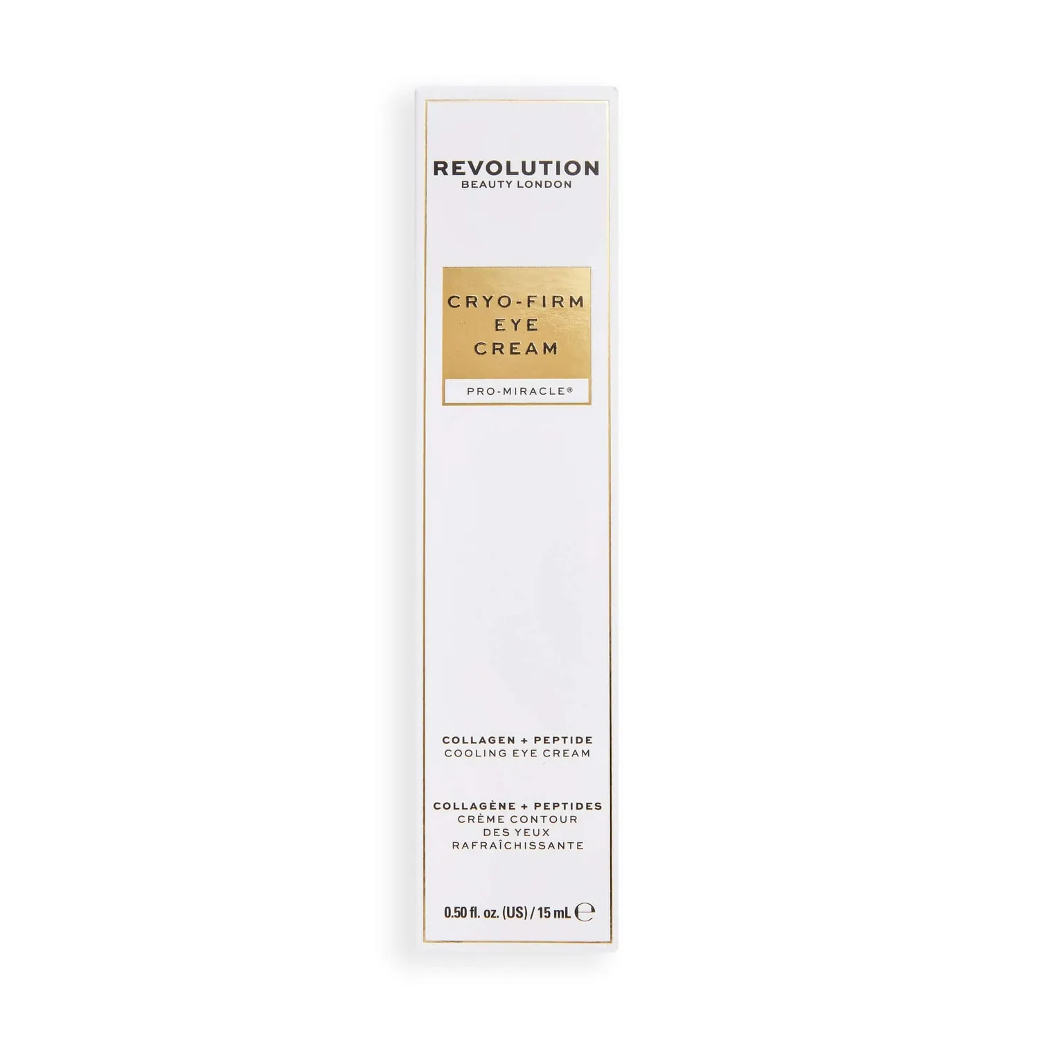 Revolution Pro Miracle Cryo-Firm crème yeux collagène