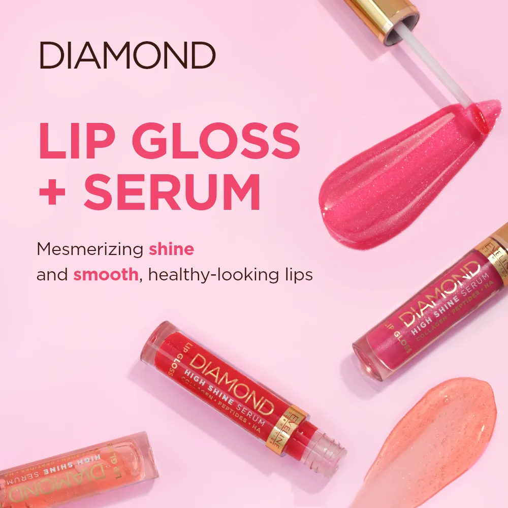 Eveline Diamond gloss sérum lèvres effet repulpant brillance