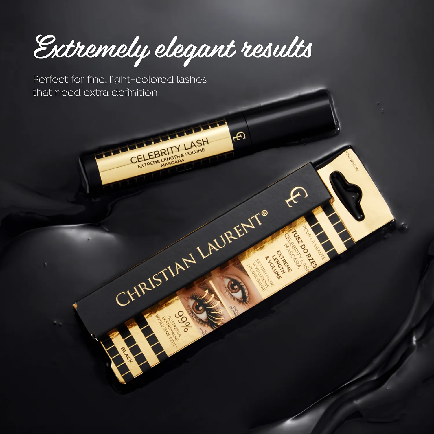 Eveline Christian Laurent Celebrity Lash mascara volume longueur
