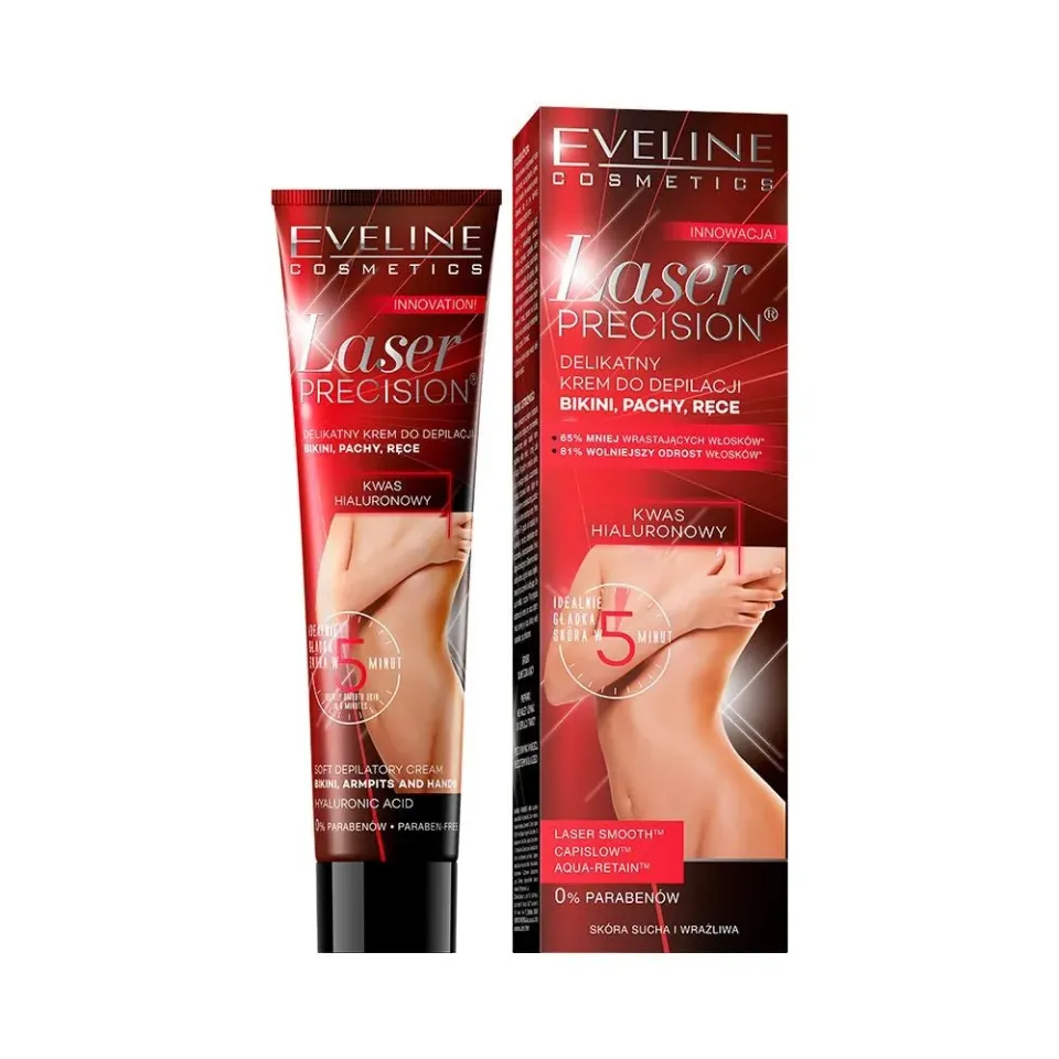 Eveline Cosmetics Laser Precision crème dépilatoire peau sèche 5 min