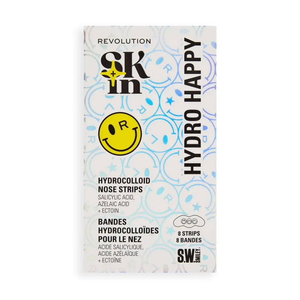 Revolution x S.W. Smiley Hydro Happy patchs nez x8 purifiant