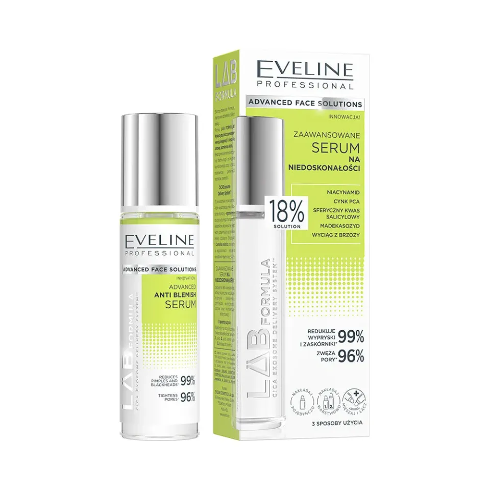 Eveline Cosmetics Lab Formula sérum visage imperfections