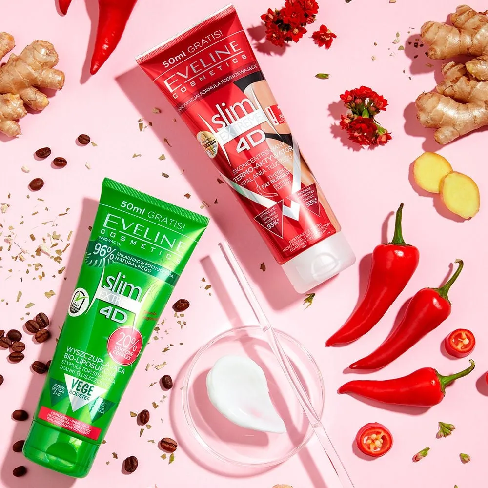 Eveline Slim Extreme 4D sérum corps thermo-actif caféine