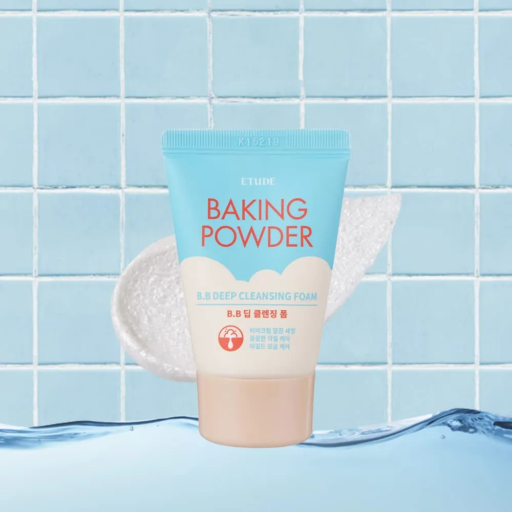 Etude House Baking Powder mousse nettoyante BB 30 ml voyage