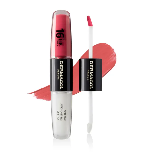 Dermacol 16H Lip Colour rouge à lèvres Coral Bliss 4 ml tenue 16h