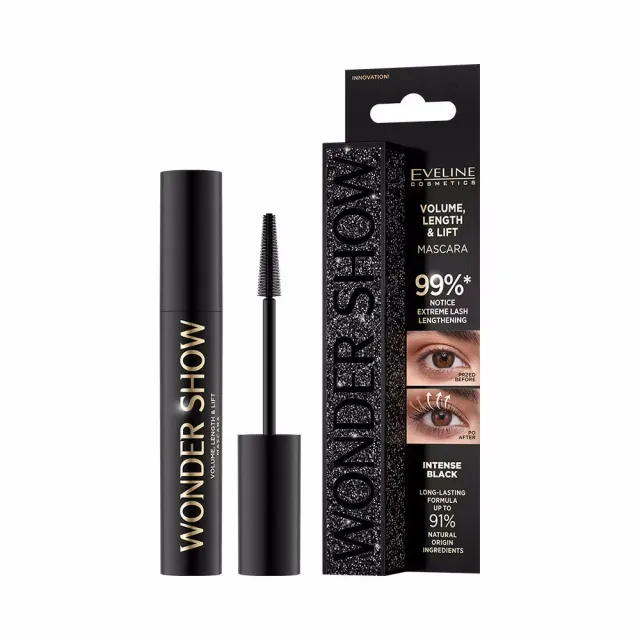 Eveline Wonder Show mascara allongeant noir