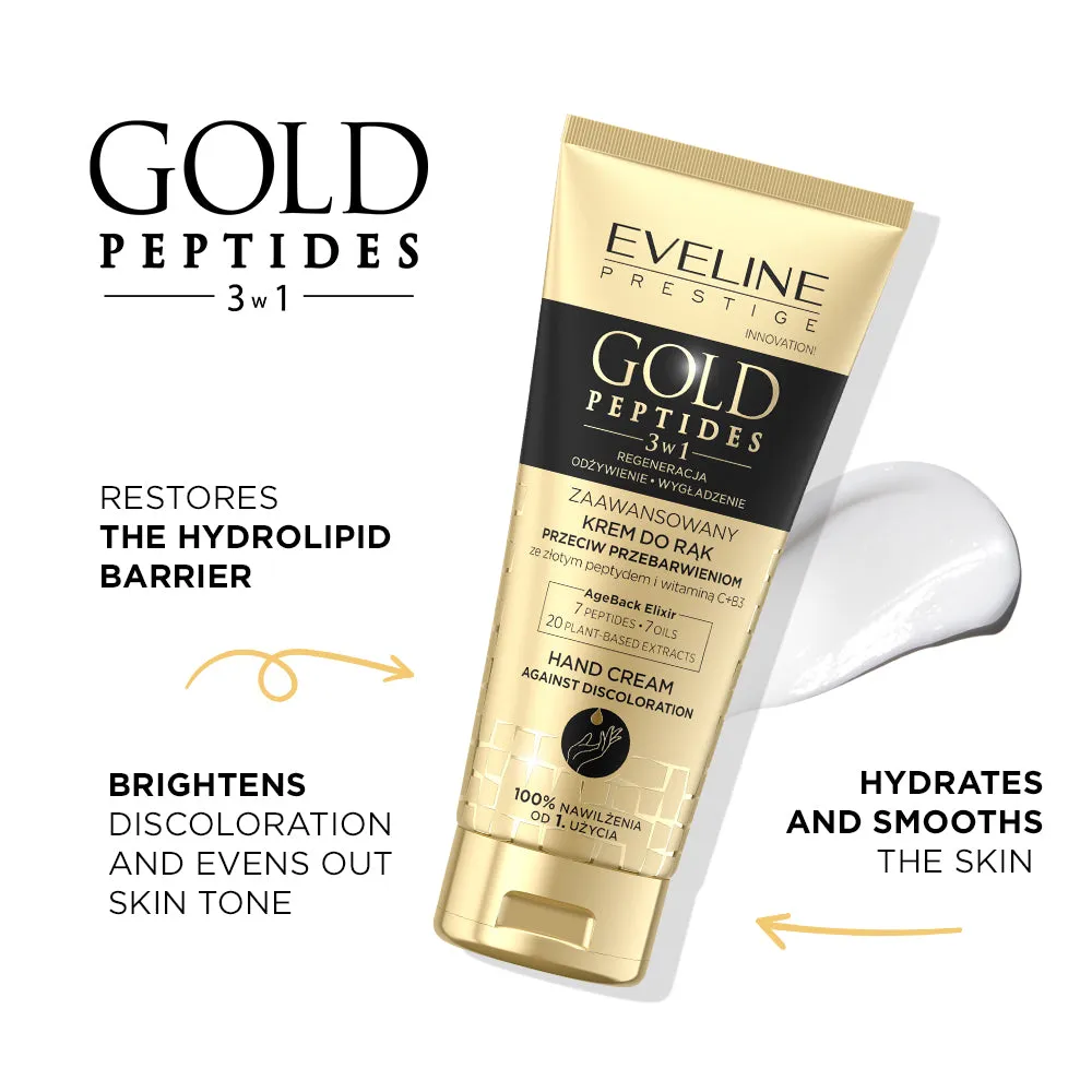 Eveline Gold Peptides creme mains anti-taches vitamine C