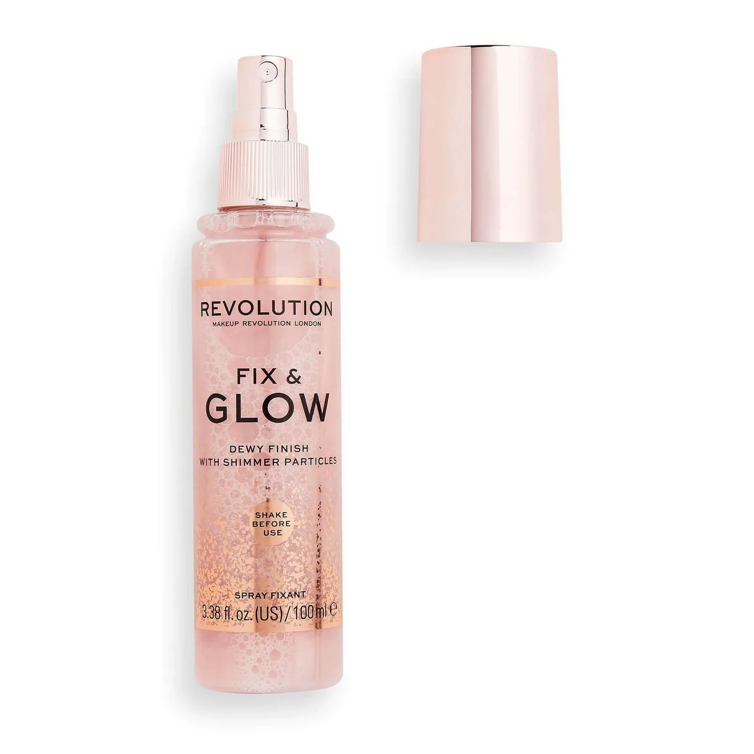 Revolution Fix & Glow spray fixateur éclat dewy lumineux