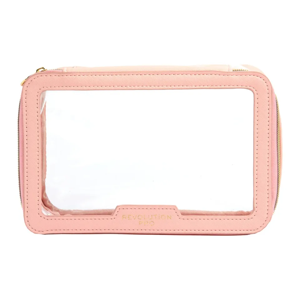 Revolution Pro Miracle trousse voyage rose 23 cm fenêtre