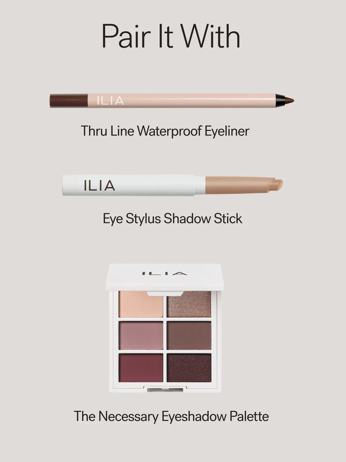 Ilia Angled Line + Smudge Brush pinceau yeux double embout
