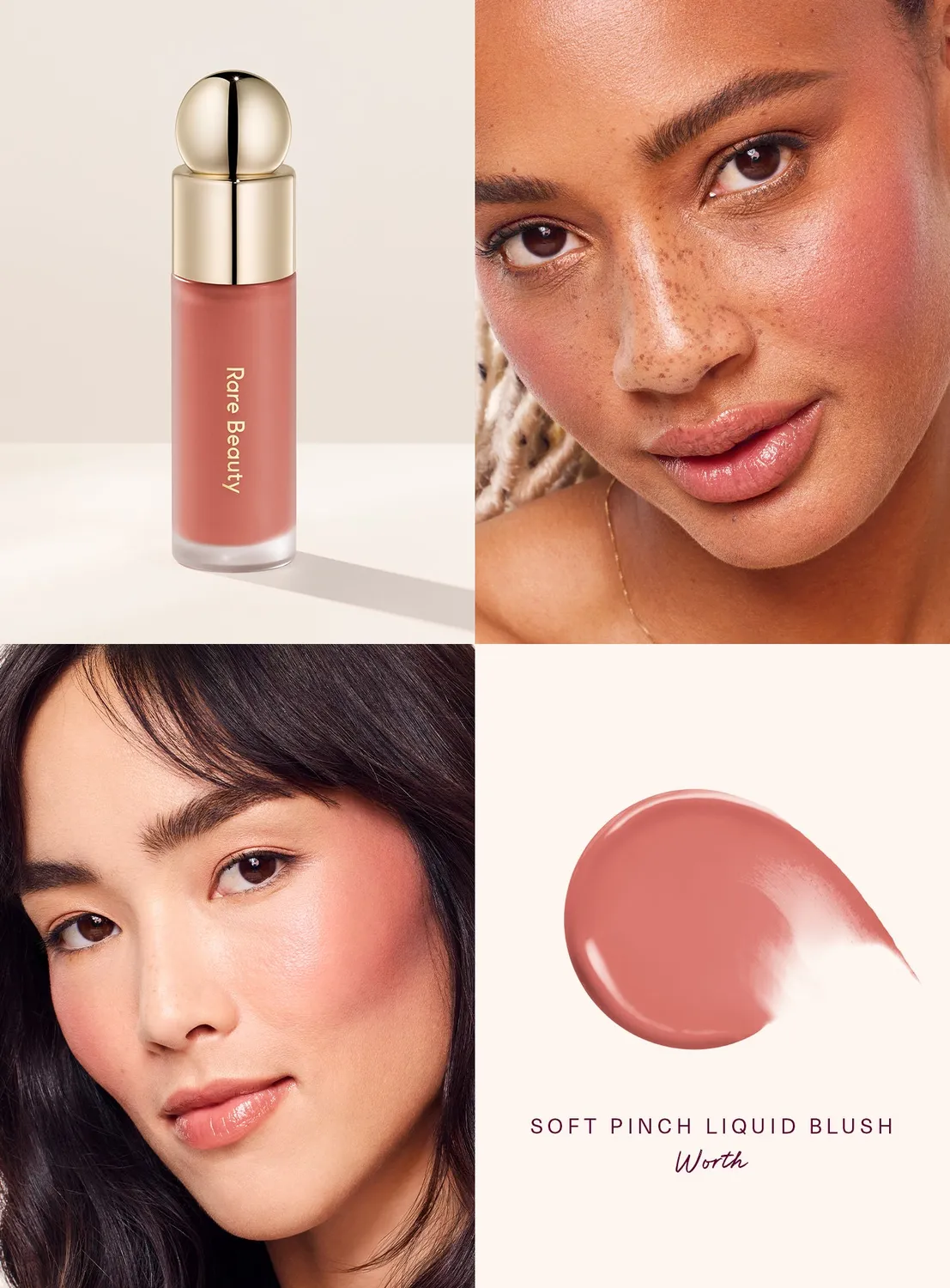 Rare Beauty Soft Pinch blush liquide longue tenue naturel