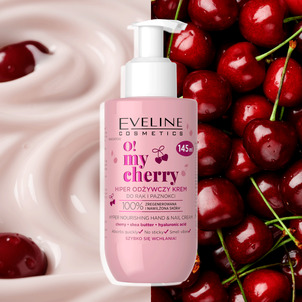 Eveline O! My Cherry crème mains ongles karité