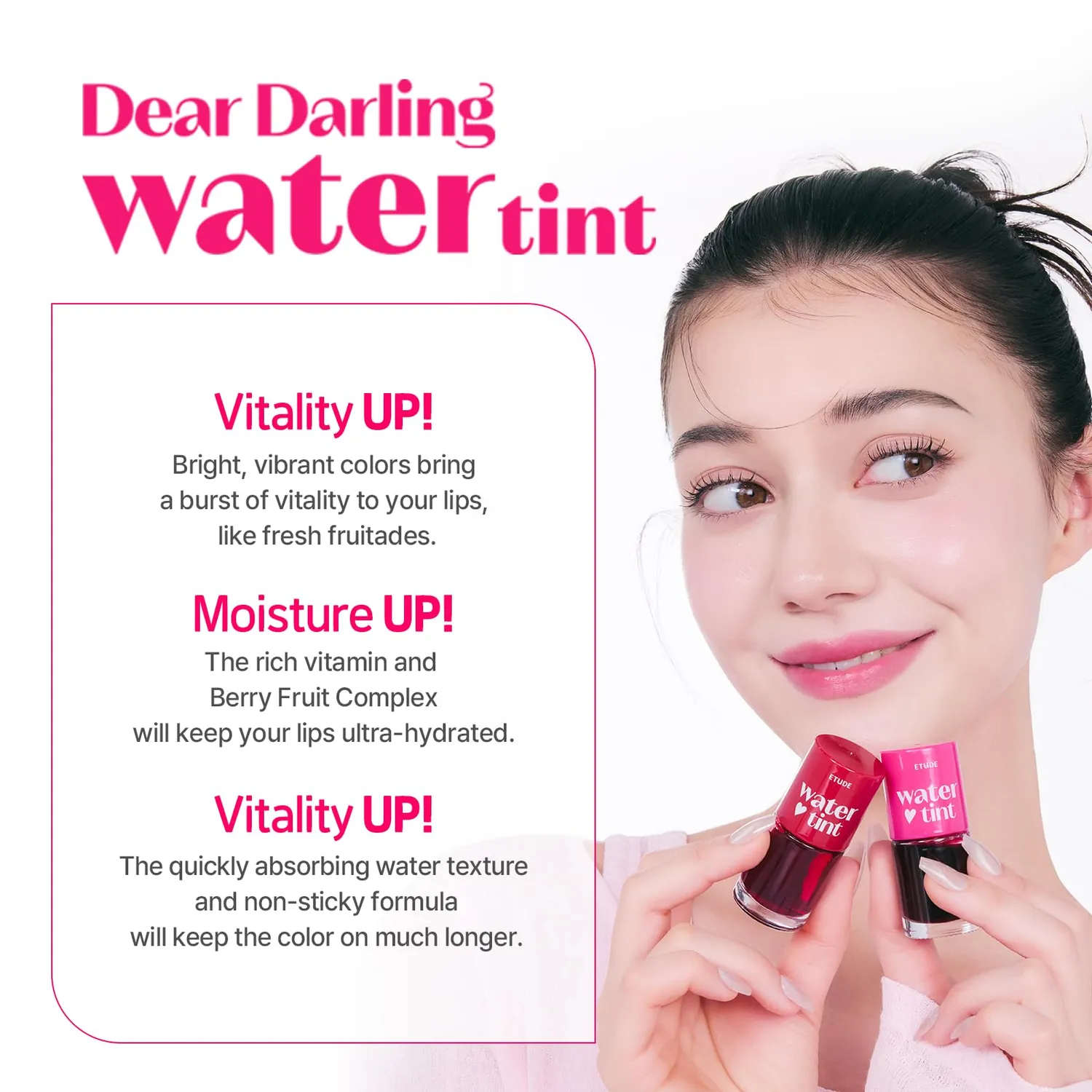 Etude House Dear Darling encre lèvres cerise Ade 21AD