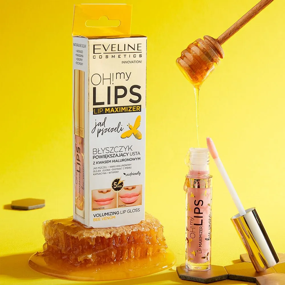 Eveline Oh! My Lips gloss lèvres repulpant acide hyaluronique venin