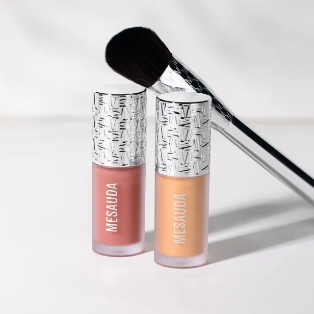 Mesauda The Sunburnt Look kit blush glow pinceau