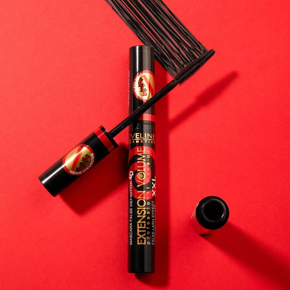 Eveline Extension Volume mascara False Definition 4D noir