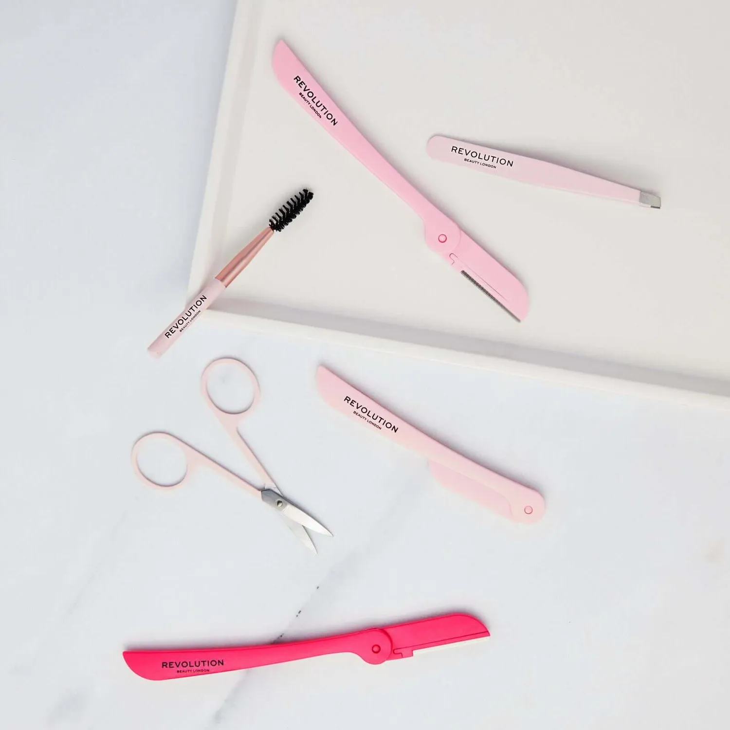 Revolution Dermaplaning Set rasoir visage duvet lot 3