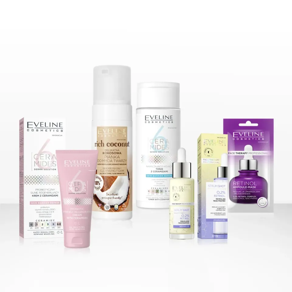 Eveline Céramides Rétinol coffret lifting 5 soins