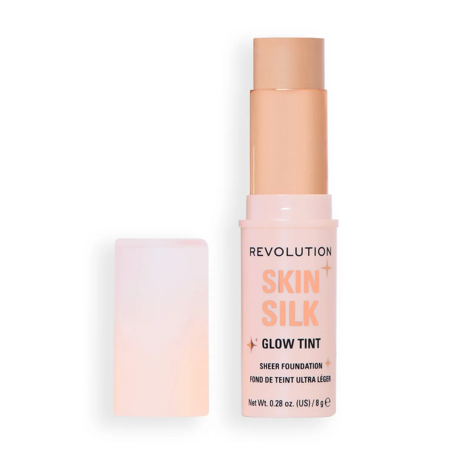Revolution Skin Silk Glow Tint fond de teint stick Fair lumineux