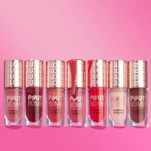 Revolution Pout Bomb gloss lèvres repulpant vitamine E