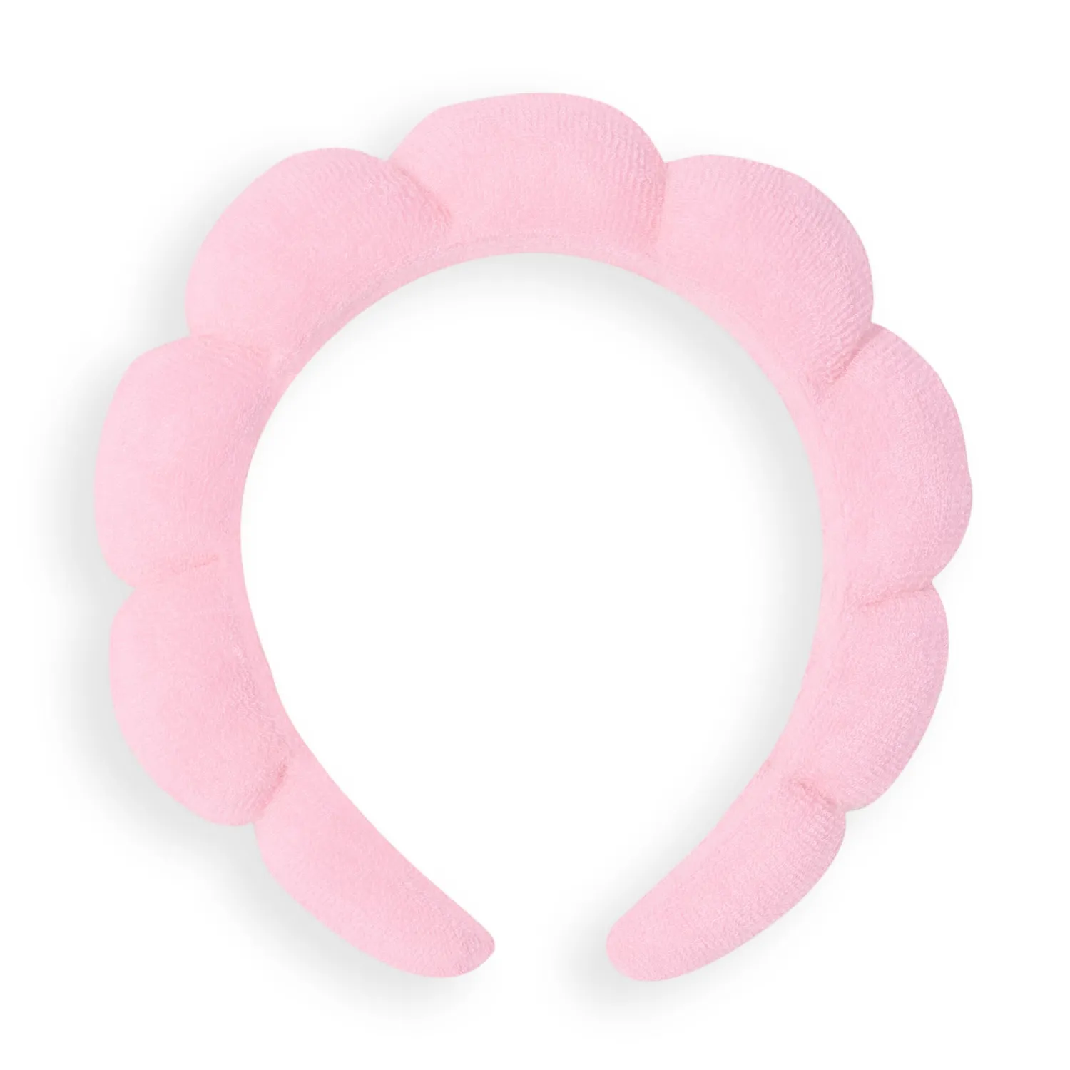 Revolution Skin bandeau cheveux rose matelassé