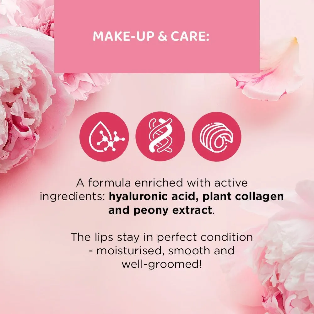 Eveline Flower Garden gloss lèvres crémeux vegan nourrissant